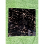 Gạch 80x80 đen vân vàng