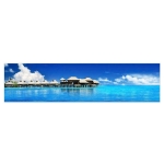 Tranh bến biển 01