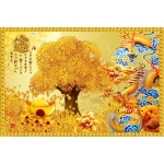 Tranh lộc vàng 03