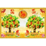 Tranh lộc vàng 09