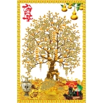 Tranh lộc vàng 11