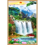 Tranh thác nước 02