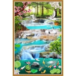 Tranh thác nước 07