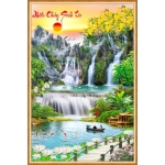 Tranh thác nước 08