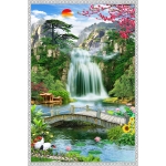 Tranh thác nước 09