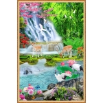 Tranh thác nước 14