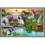 Tranh thác nước 22