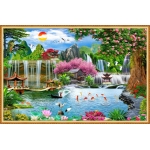 Tranh thác nước 24