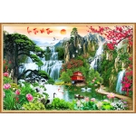 Tranh thác nước 30