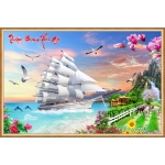 Tranh Thuận buồm xuôi gió 15