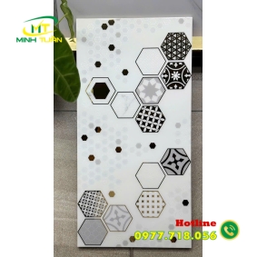 Gạch 30x60 khắc kim 09