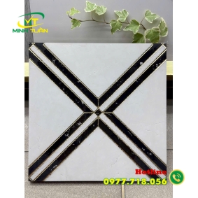 Gạch 30x30 khắc kim 01