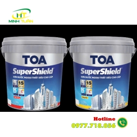Sơn nước ngoại thất siêu cao cấp TOA SUPERSHIELD siêu bóng