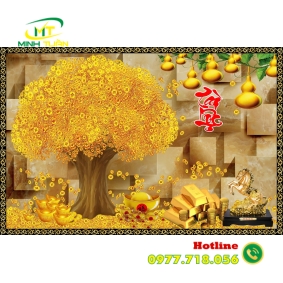 Tranh lộc vàng 02