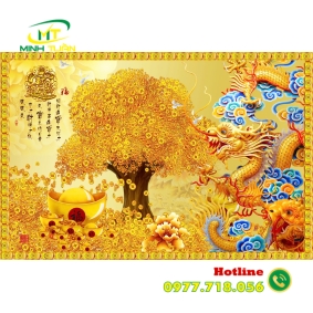 Tranh lộc vàng 03