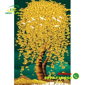 Tranh lộc vàng 10