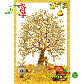 Tranh lộc vàng 11