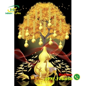 Tranh lộc vàng 17