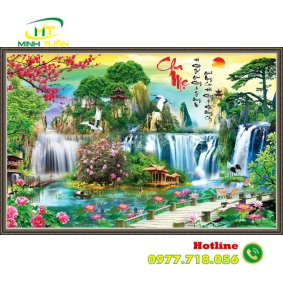 Tranh thác nước 21