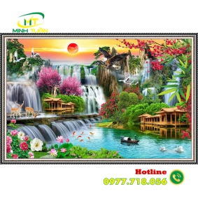 Tranh thác nước 22