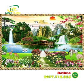 Tranh thác nước 23