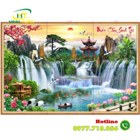 Tranh thác nước 33