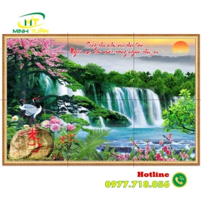 Tranh thác nước 34