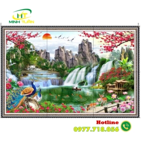 Tranh thác nước 40
