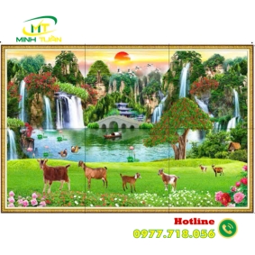 Tranh thác nước 41