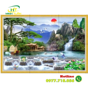 Tranh thác nước 48