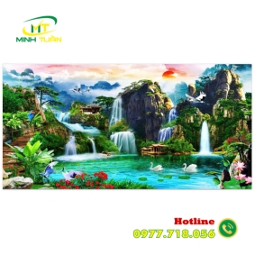 Tranh thác nước 49