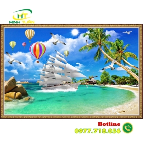 Tranh Thuận buồm xuôi gió 08