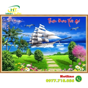 Tranh Thuận buồm xuôi gió 09