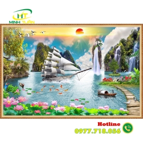 Tranh Thuận buồm xuôi gió 12