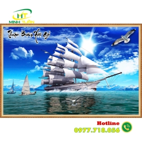 Tranh Thuận buồm xuôi gió 16