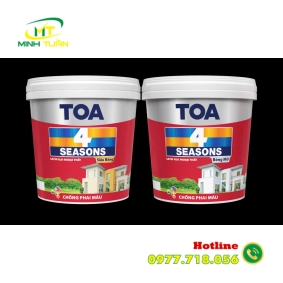 Sơn ngoại thất TOA 4 SEASONS SATIN GLO Siêu bóng